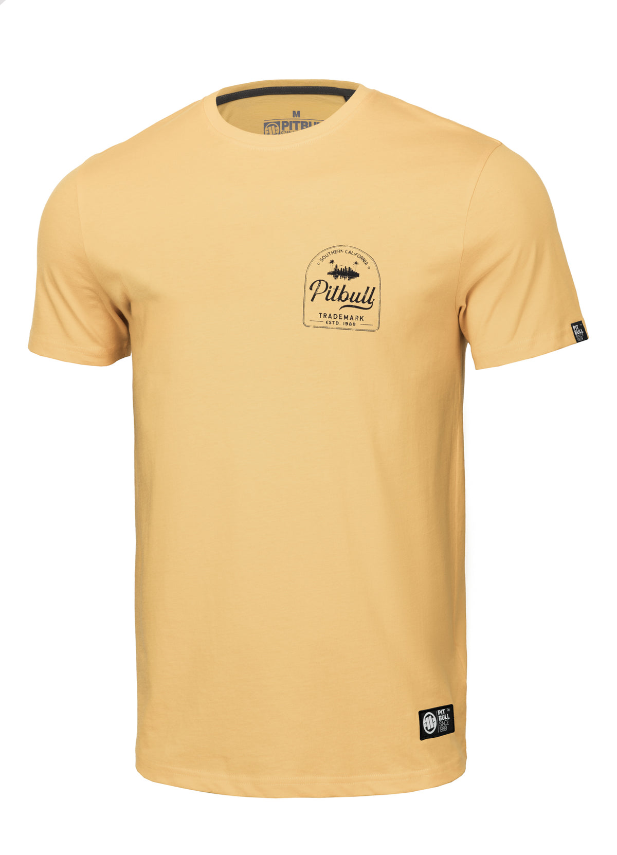 PITBULL SO CAL Yellow T-shirt - Pitbullstore.eu