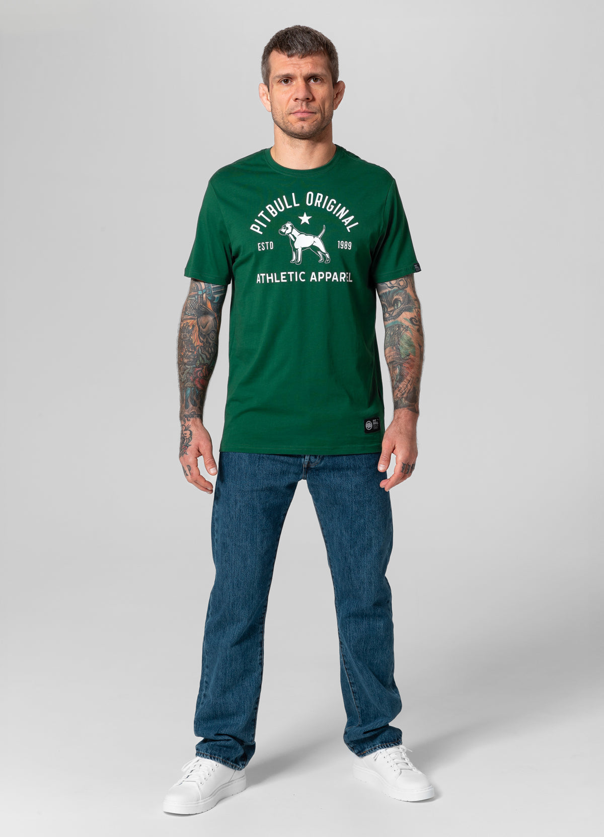SPORT DOG Green T-shirt - Pitbullstore.eu