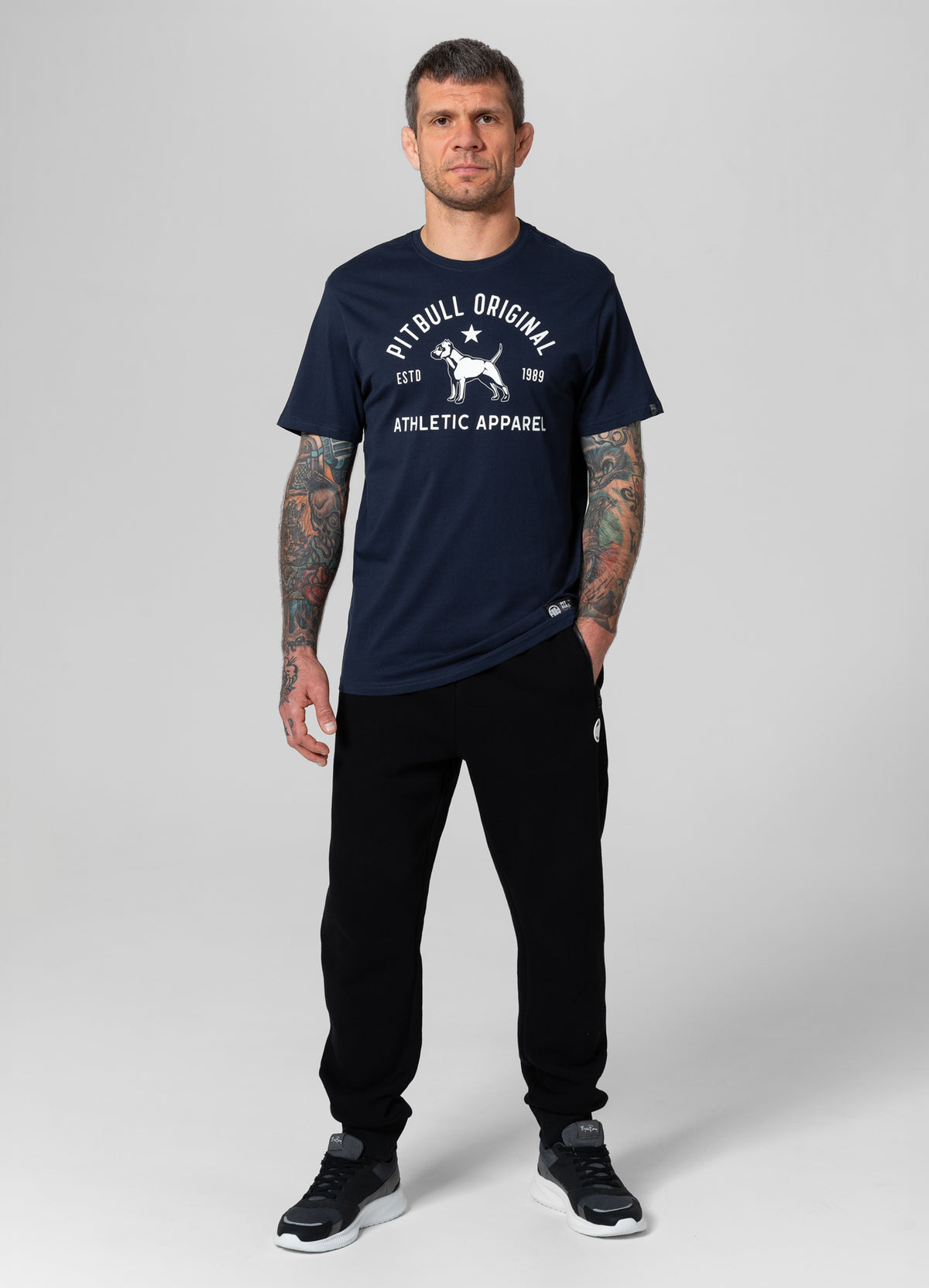 SPORT DOG Dark Navy T-shirt - Pitbullstore.eu