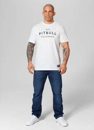 USA CAL Off White T-shirt - Pitbullstore.eu