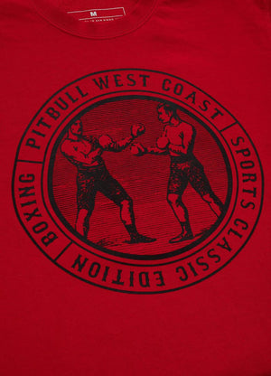 Crewneck VINTAGE BOXING Red - Pitbull West Coast International Store 