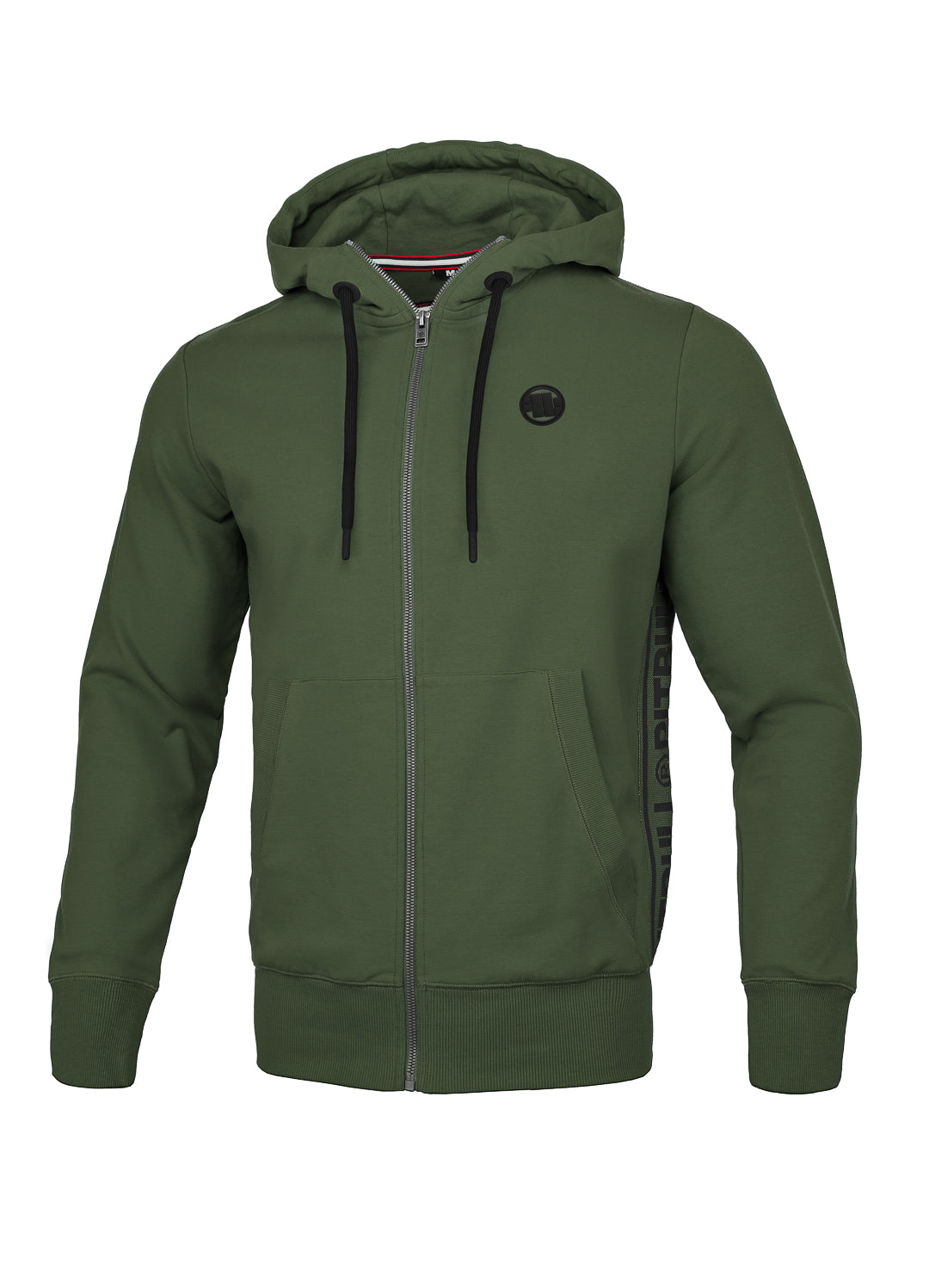 Hooded Zip French Terry RENO Olive - Pitbull West Coast International Store 