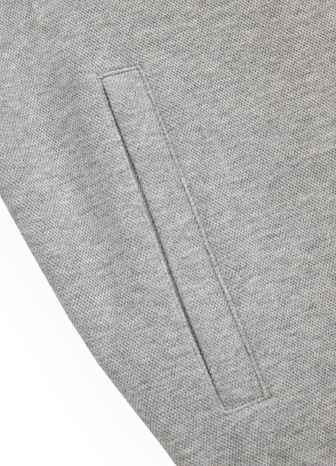 Bluza rozpinana z kapturem Premium Pique NEW LOGO Szara - Pitbull West Coast International Store 