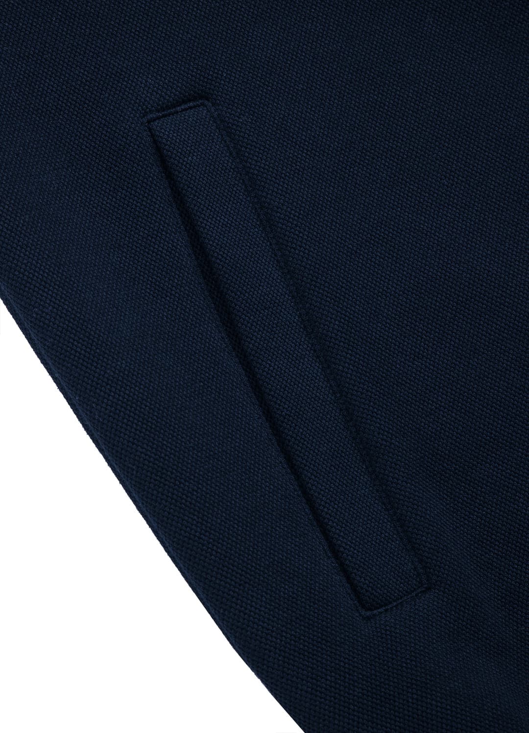 Bluza rozpinana z kapturem Premium Pique NEW LOGO Granatowa - Pitbull West Coast International Store 