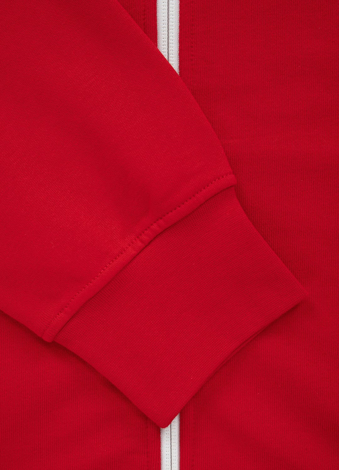 Bluza rozpinana z kapturem TERRY NEW LOGO Czerwona - Pitbull West Coast International Store 