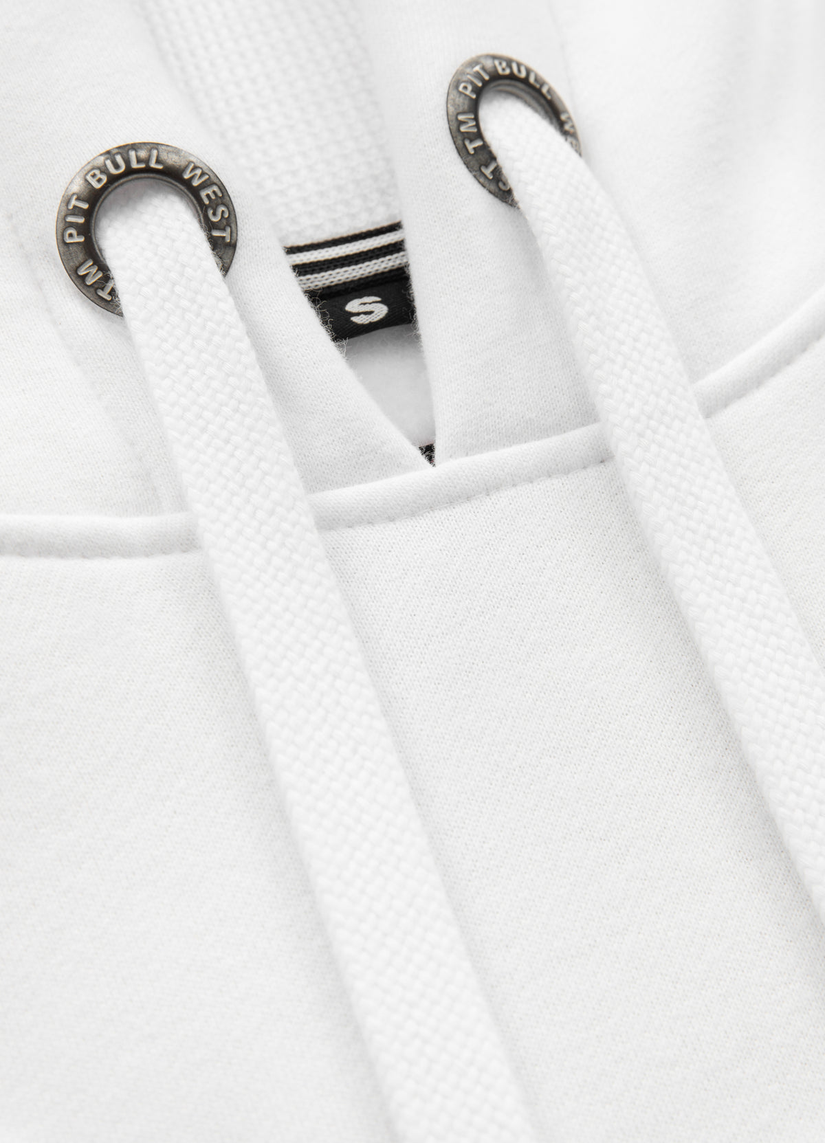 Women's hoodie SMALL LOGO White - Pitbull West Coast International Store 