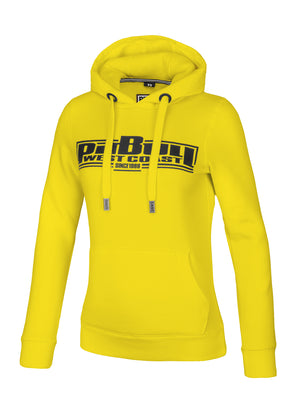 Women's hoodie CLASSIC BOXING 2 Yellow - Pitbull West Coast International Store 