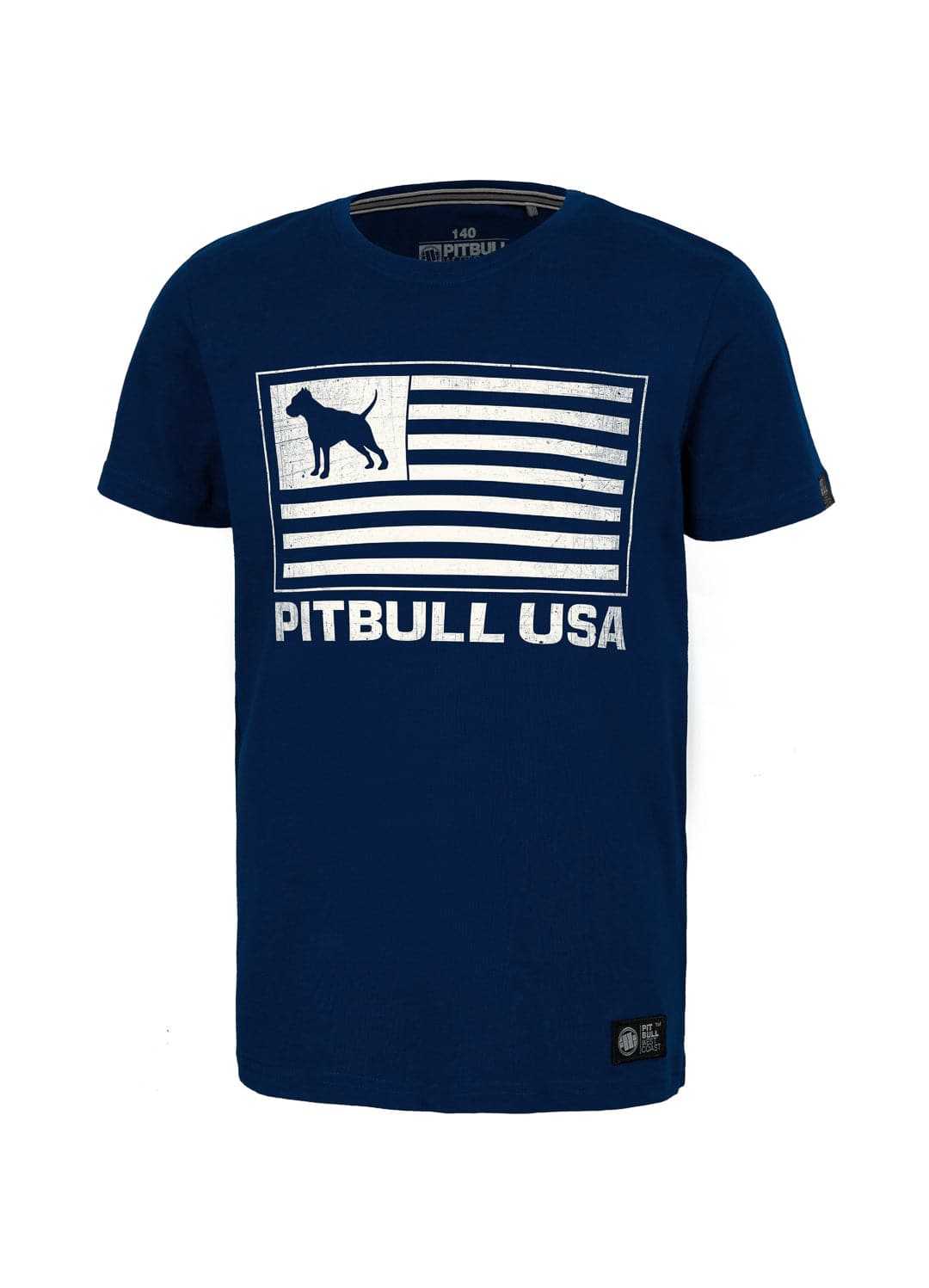 PITBULL USA kids dark navy t-shirt - Pitbull West Coast International Store 