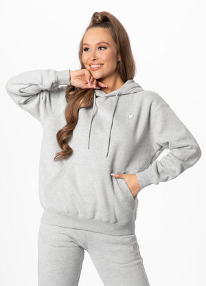 NEW LOGO Oversize grey hoodie - Pitbull West Coast International Store 