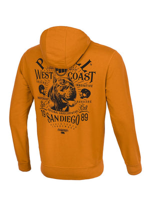 Bluza z kapturem SAN DIEGO 89 Miodowa - kup z Pit Bull West Coast Oficjalny Sklep 
