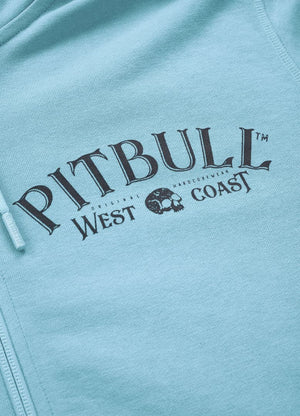 Bluza rozpinana z kapturem SAN DIEGO 89 Błękitna - kup z Pit Bull West Coast Oficjalny Sklep 