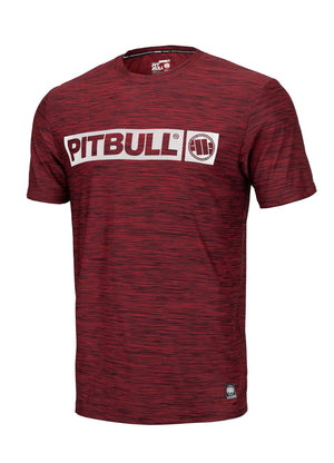 T-shirt Middleweight HILLTOP Burgundy Melange - Pitbull West Coast International Store 