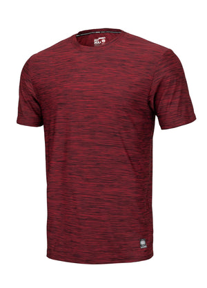 T-shirt Middleweight NO LOGO Burgundy Melange - Pitbull West Coast International Store 
