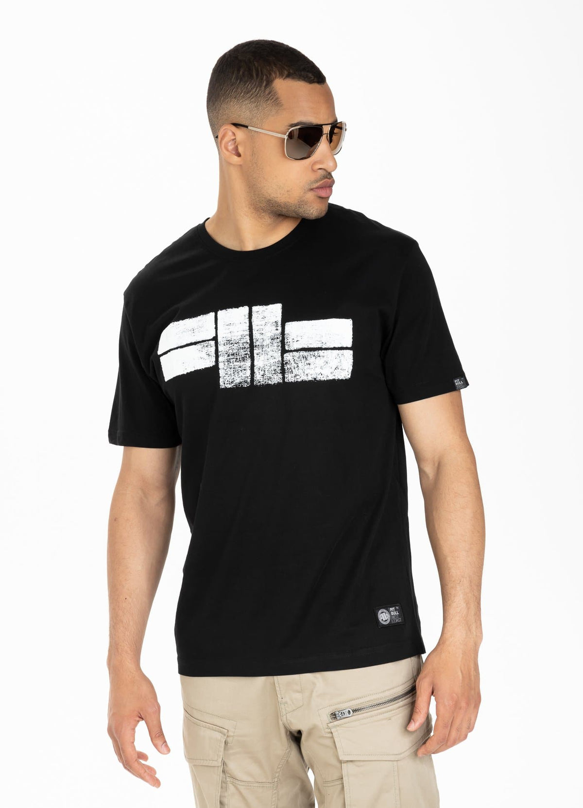 T-shirt CLASSIC LOGO Black - Pitbull West Coast International Store 