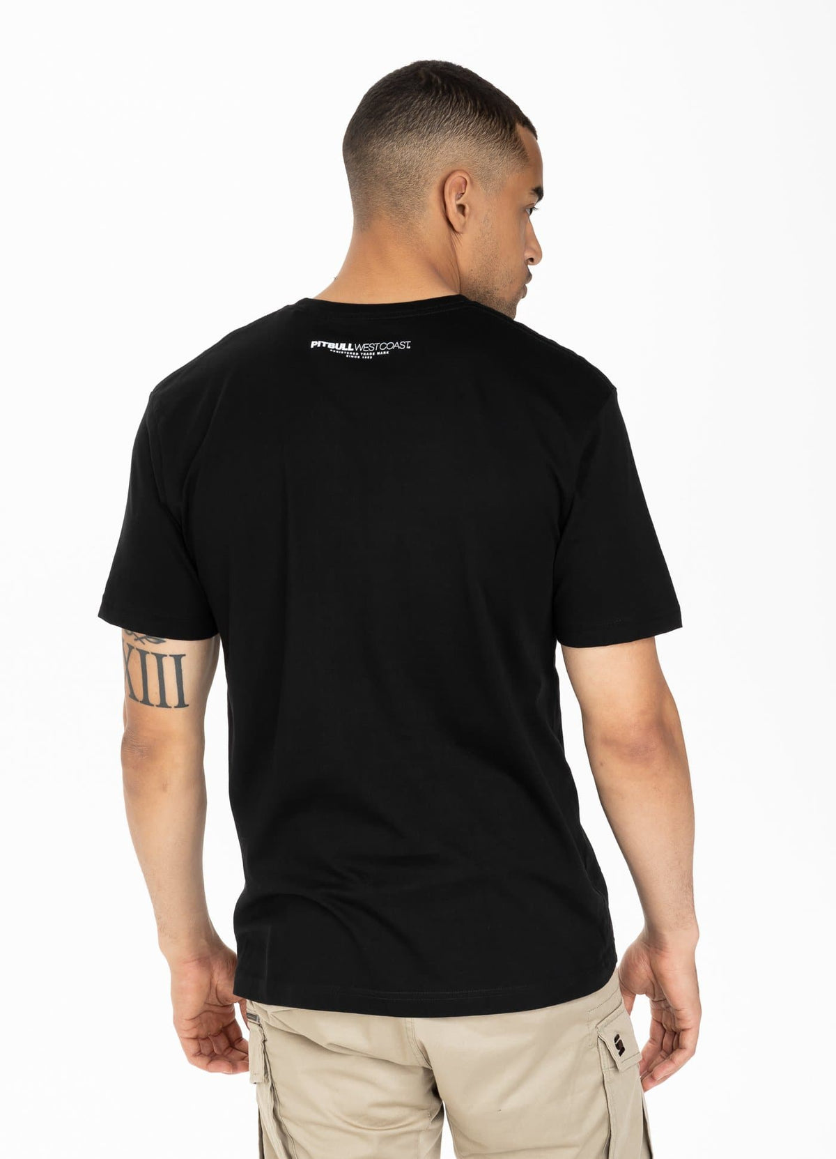 T-shirt CLASSIC LOGO Black - Pitbull West Coast International Store 