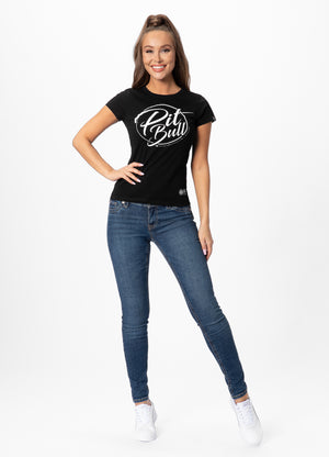 Women's T-shirt PB INSIDE Black - Pitbull West Coast International Store 