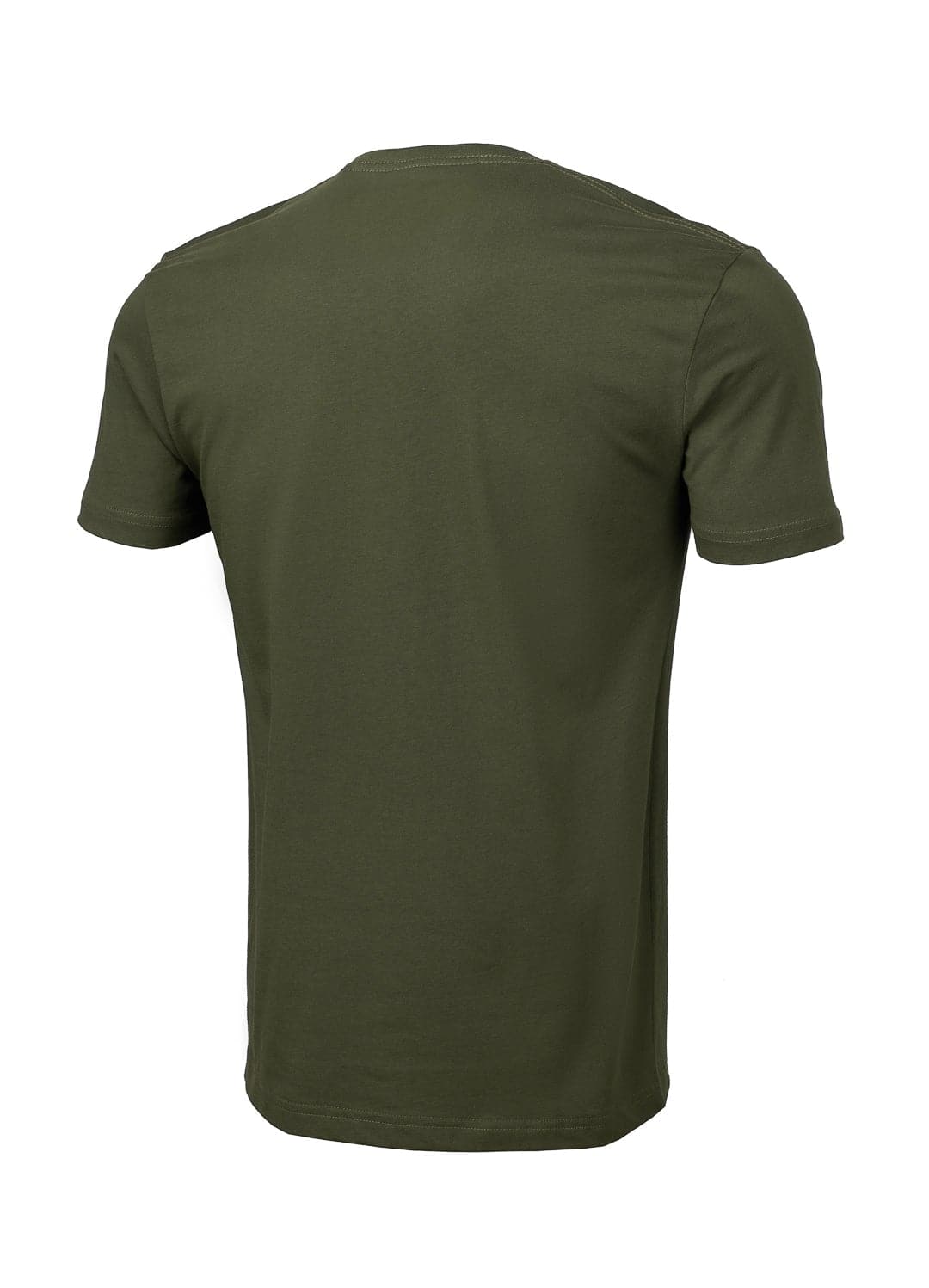 T-shirt Slim Fit SMALL LOGO Olive - Pitbull West Coast International Store 