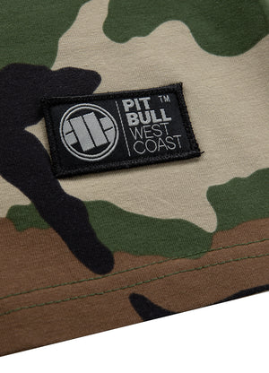 Tank Top Slim Fit Small Logo Woodland Camo - Pitbull West Coast International Store 