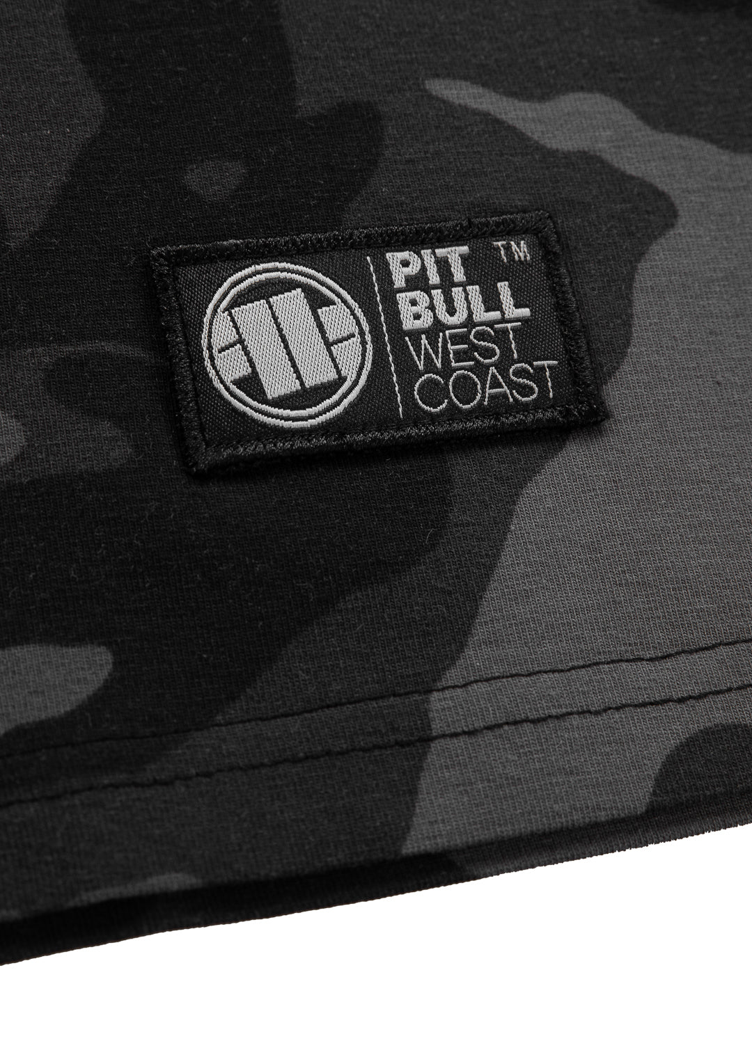 Tank Top Slim Fit Small Logo All Black Camo - Pitbull West Coast International Store 