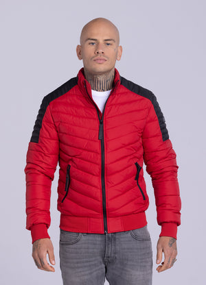 Men's Jacket Vickers Red/Black - Pitbull West Coast International Store 