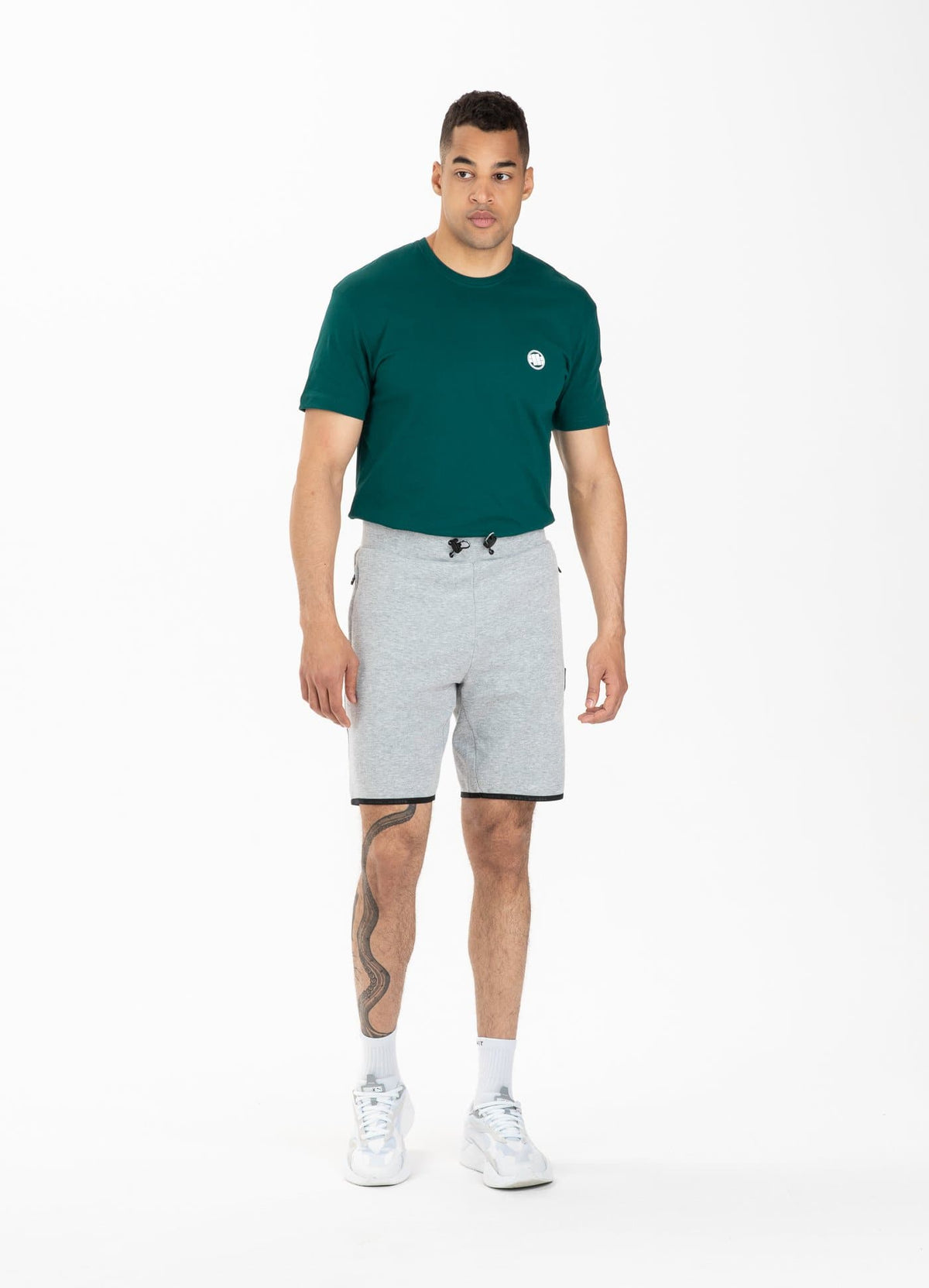 Shorts CLANTON Grey Melange - Pitbull West Coast International Store 