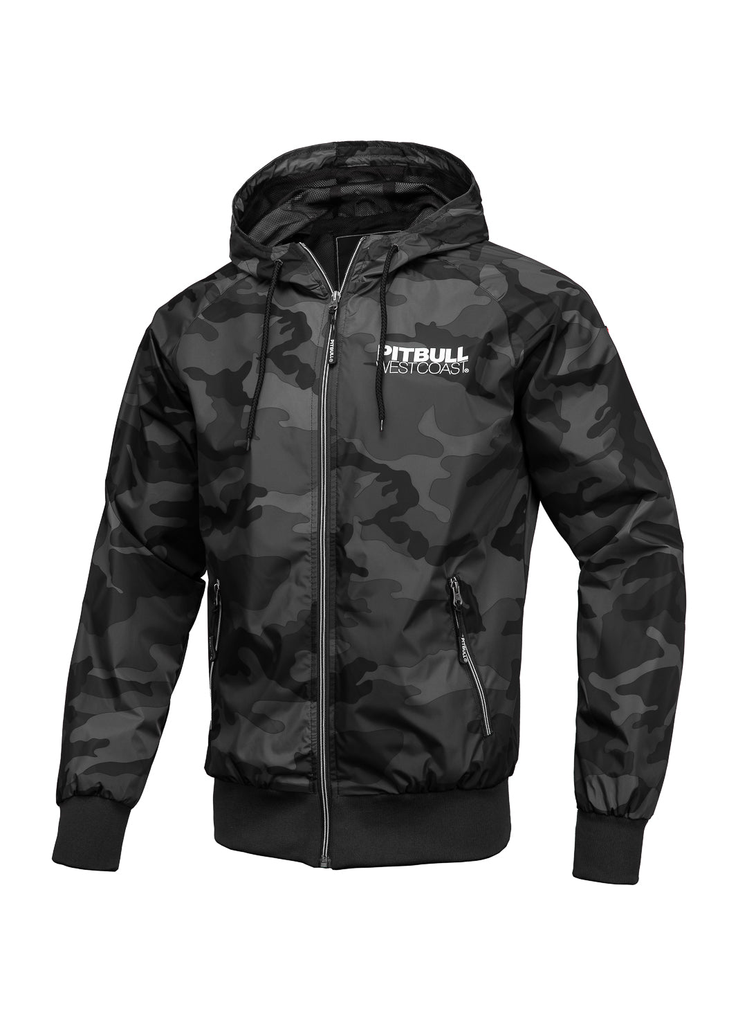 ATHLETIC Jacket All Black Camo - Pitbull West Coast International Store 