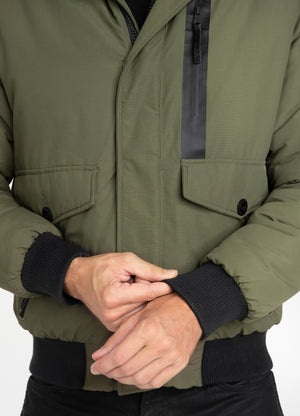 Hooded Jacket Firethorn Olive - Pitbull West Coast International Store 