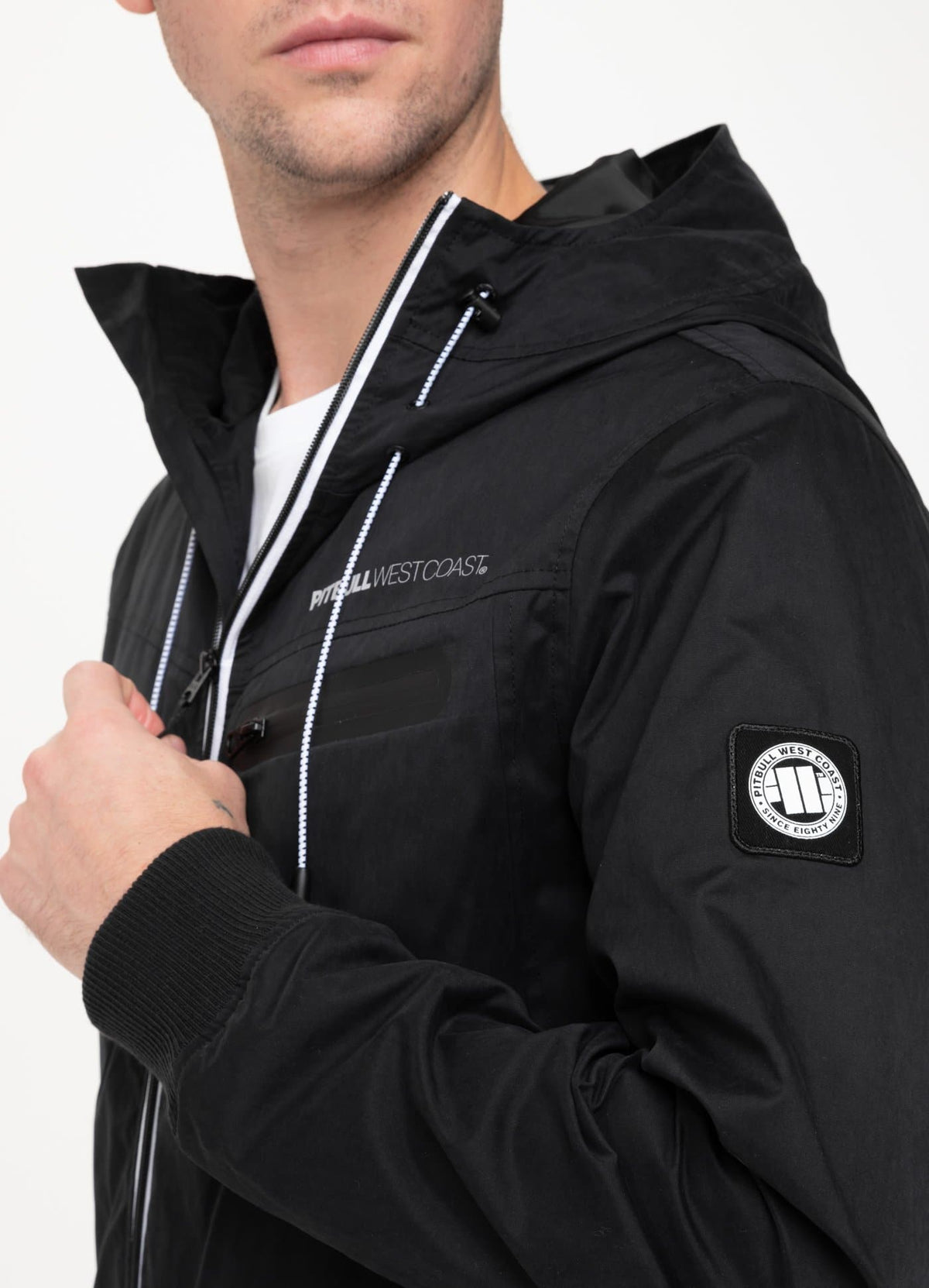 GROTON Hooded Jacket 2020 Black - Pitbull West Coast International Store 