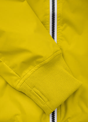 Women Hooded Nylon Jacket AARICIA Sleeve Yellow - Pitbull West Coast International Store 