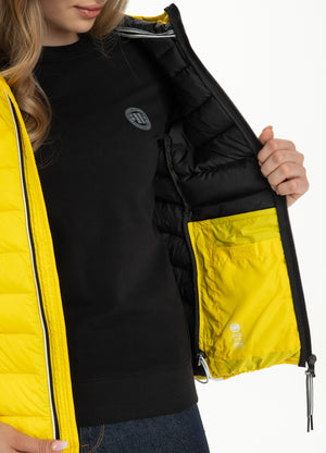 Women's Padded Jacket Seacoast Yellow - Pitbull West Coast International Store 
