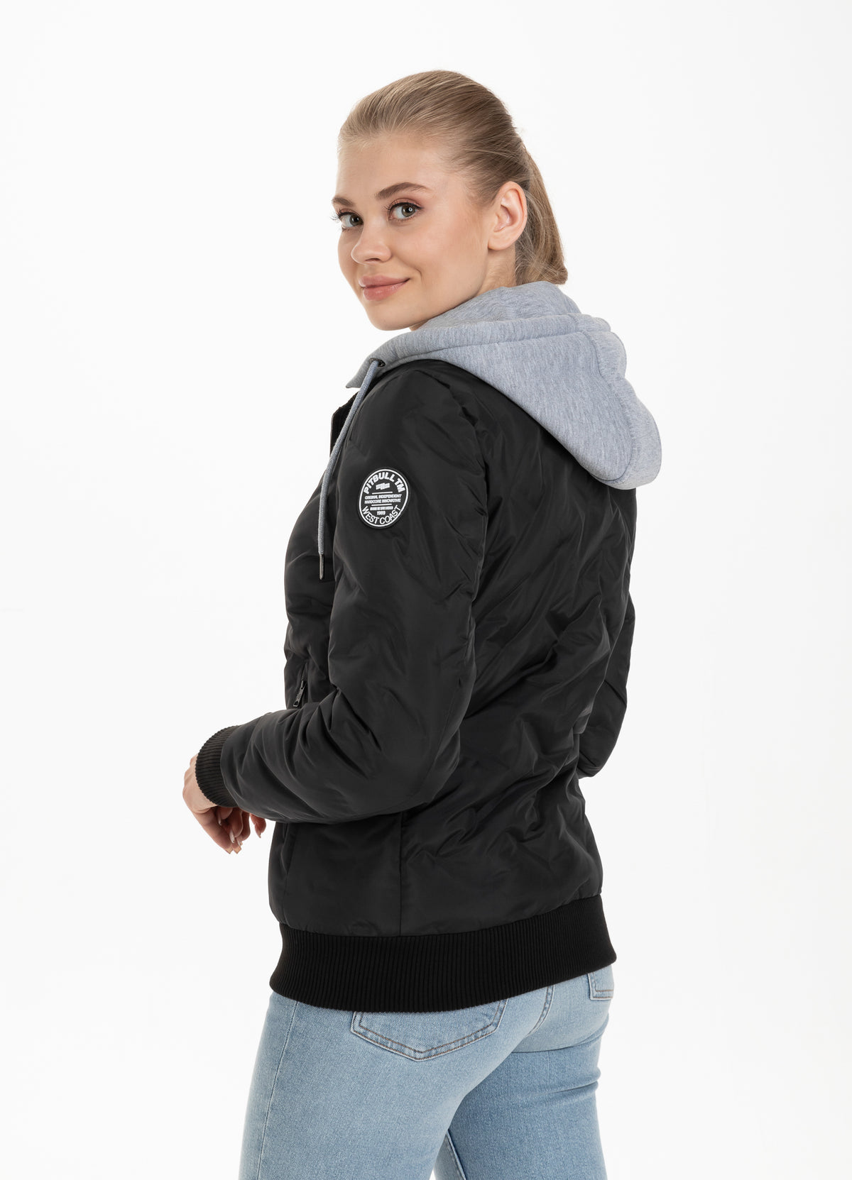 Women&#39;s Quilted Jacket Winchester Black - Pitbull West Coast International Store 