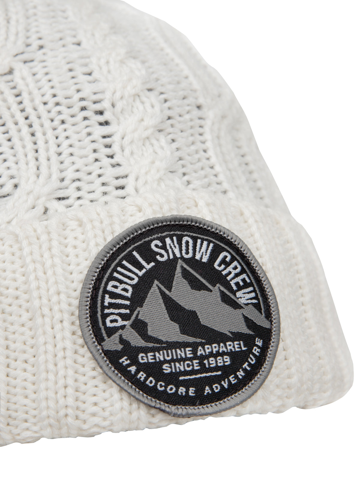 Winter Beanie SNOW CREW White - Pitbull West Coast International Store 