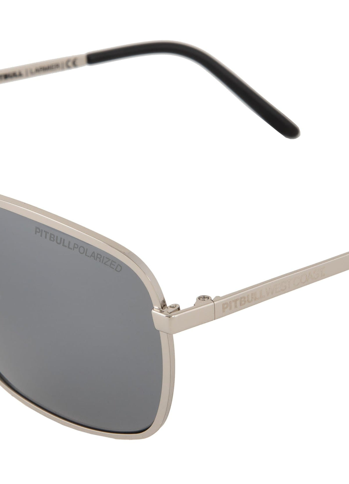 Sunglasses LARMIER Silver/Black - Pitbull West Coast International Store 