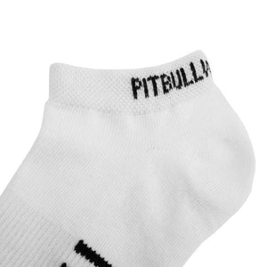Thin Pad Socks 3pack White - pitbullwestcoast