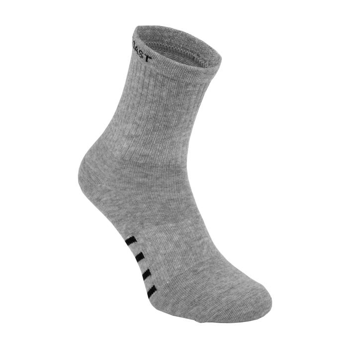 High Ankle Socks 3pack Grey - pitbullwestcoast