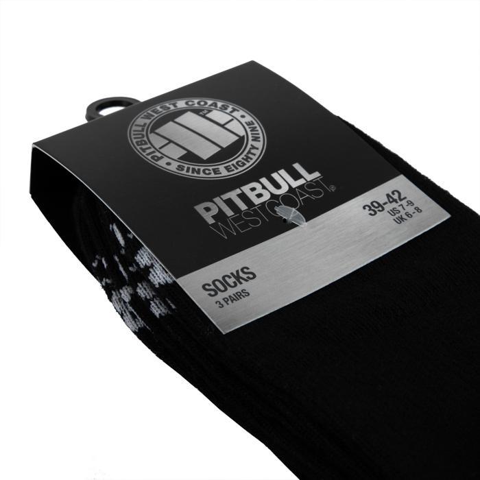 Thin Pad2 TNT Socks 3pack Black - Pitbull West Coast International Store 