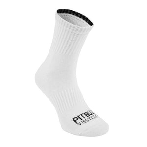 Thin High Ankle TNT Socks 3pack White/Grey/Black - Pitbull West Coast International Store 