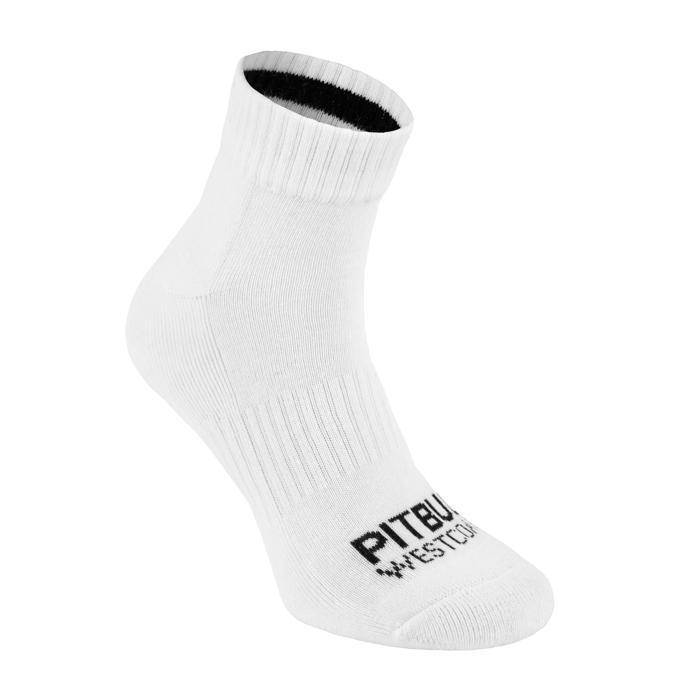 Low Ankle Socks TNT 3pack White/Grey/Black - Pitbull West Coast International Store 