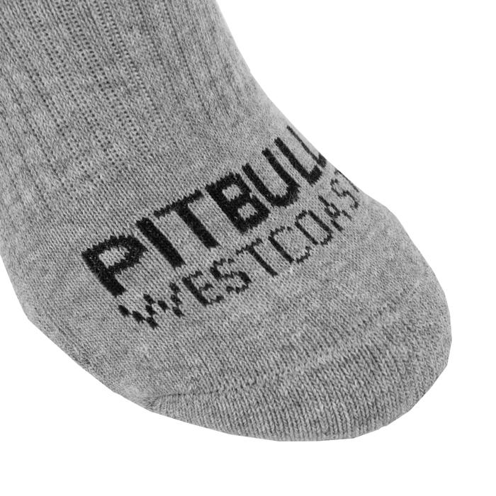Low Ankle Socks TNT 3pack Grey - Pitbull West Coast International Store 