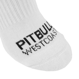 High Ankle Socks TNT 3pack White - Pitbull West Coast International Store 