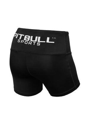 Women's Short Compression Pants PRO PLUS MLG Black - pitbullwestcoast