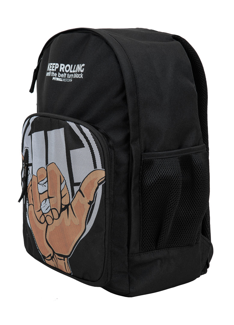 KEEP ROLLING Black Backpack - Pitbull West Coast International Store 