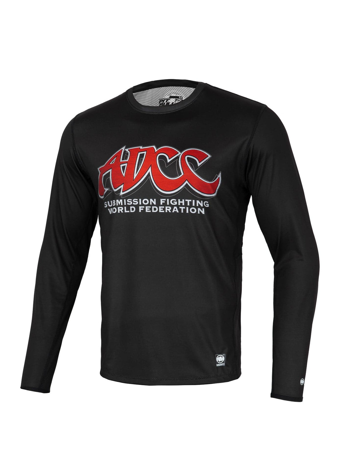 ADCC 2 Black Mesh Longsleeve T-shirt - Pitbull West Coast International Store 