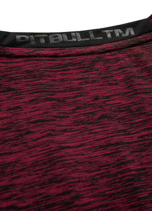 NEW LOGO Long Sleeve Performance Red Rash Guard - Pitbull West Coast International Store 