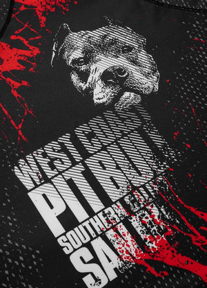 BLOOD DOG 2 Black Mesh Longsleeve T-shirt - Pitbull West Coast International Store 
