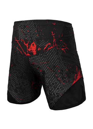 BLOOD DOG 2 Black Grappling Shorts 3 - Pitbull West Coast International Store 