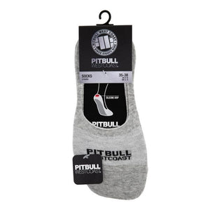 Thin Super No Show Socks 3pack Grey - pitbullwestcoast