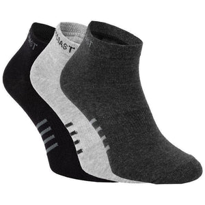 Low Ankle Socks 3pack Black - pitbullwestcoast